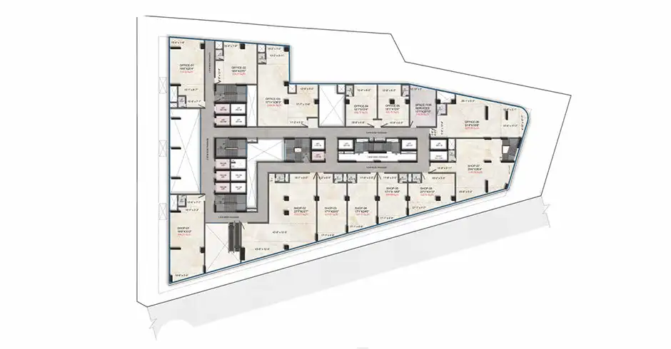 Transcon Santacruz Floor Plans