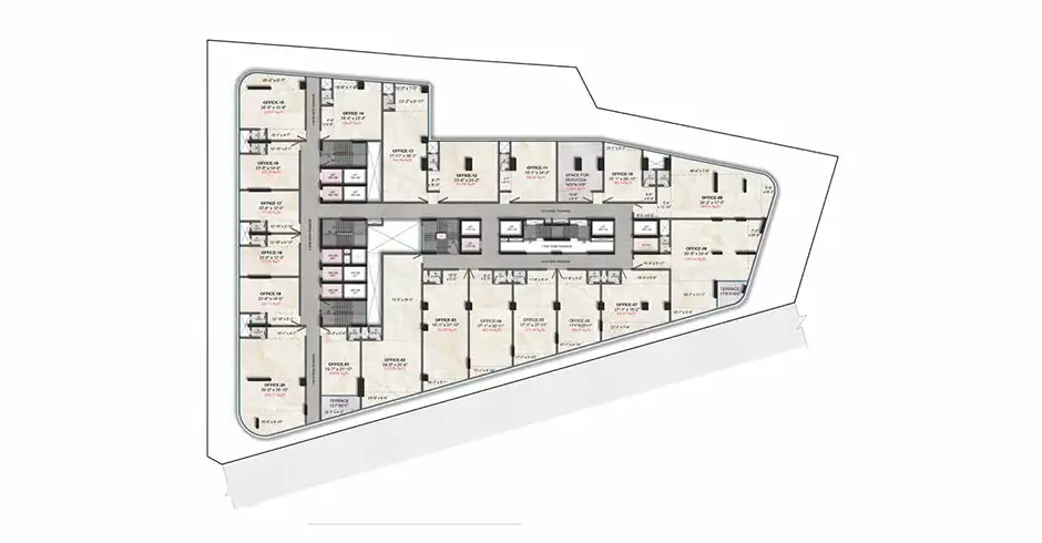 Transcon Uno Floor Plans